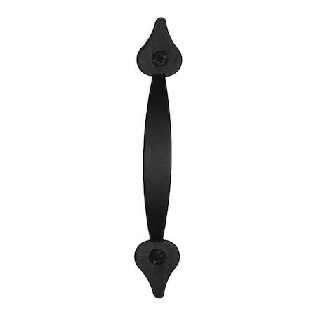 Acorn Mfg Acorn Rustic Traditional Spear Pull Spear Cabinet Pull Iron Black Black 1 pk APBBP